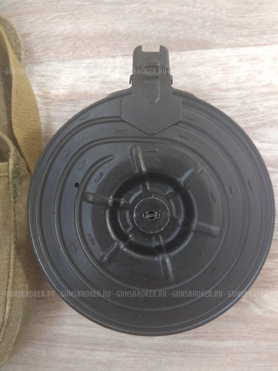 бубен рпк 7, 62 магазин барабанного типа ссср рпк акм вепрь сайга