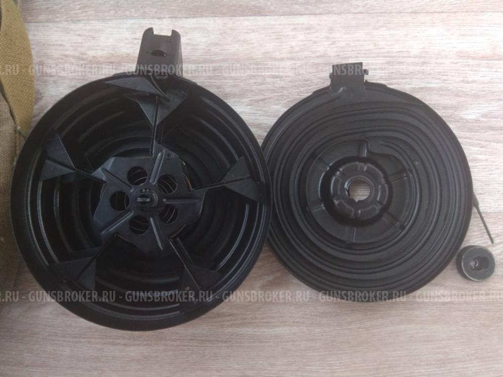 бубен рпк 7, 62 магазин барабанного типа ссср рпк акм вепрь сайга