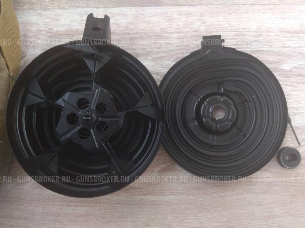 бубен рпк 7, 62 магазин барабанного типа ссср рпк акм вепрь сайга