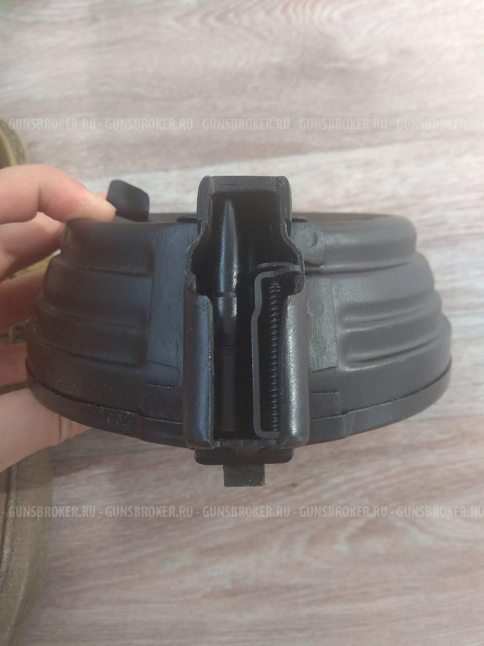 бубен рпк 7, 62 магазин барабанного типа ссср рпк акм вепрь сайга