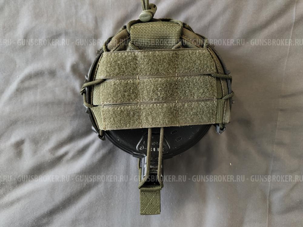 Бубен Рпк 7.62*39 на 75 карандашей с подсумком. 
