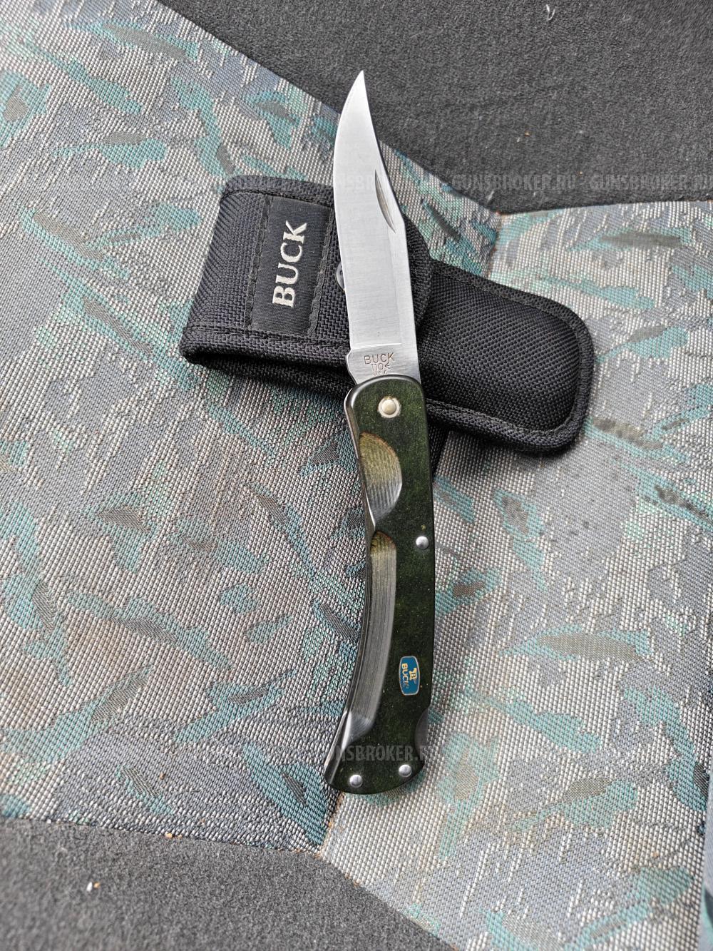 Buck 110 Ecolite Green США