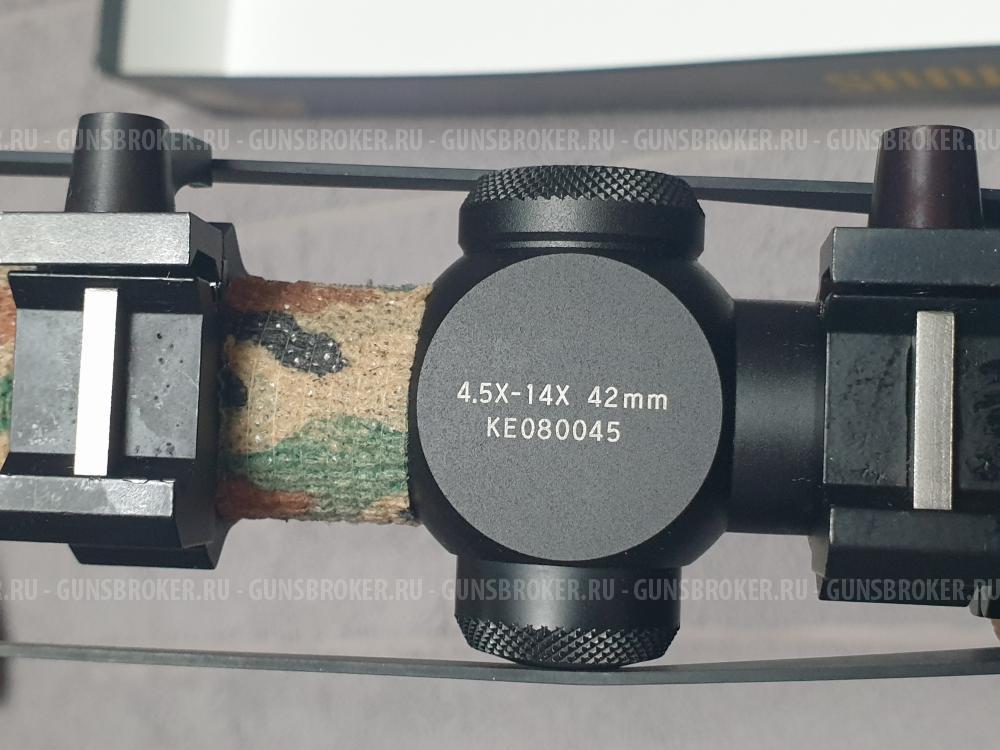 Burris 4,5-14×42, cz 452, 22lr нержавейка