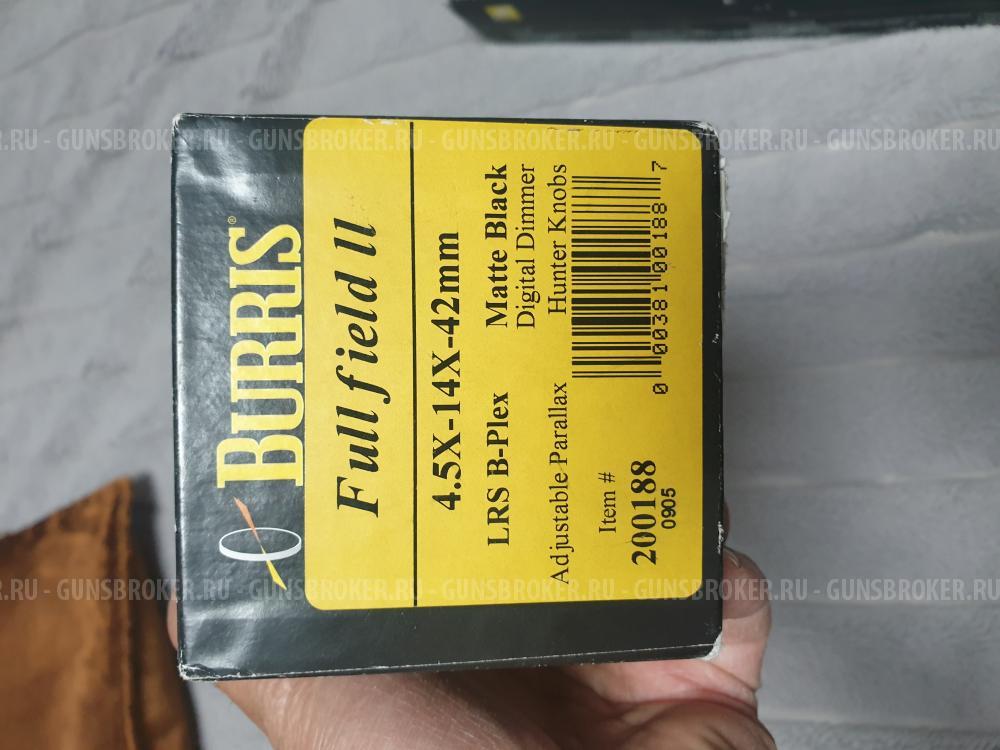 Burris 4,5-14×42, cz 452, 22lr нержавейка