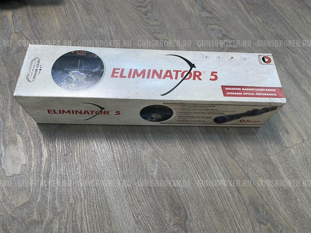 Burris Eliminator 5. С дальномером и баллистическим калькулятором. 5-20x50