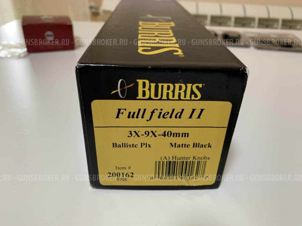 Burris Full field II 3X-9X-40mm оптический прицел