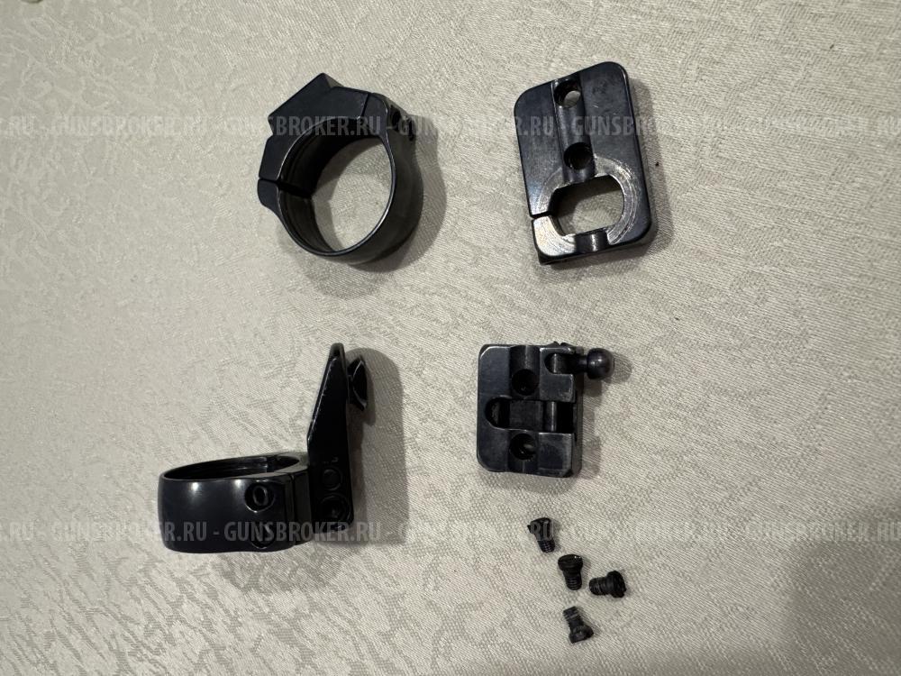 Быстросьемные кольца Apel c основанием на Бинели арго,Бар 2.30 мм.