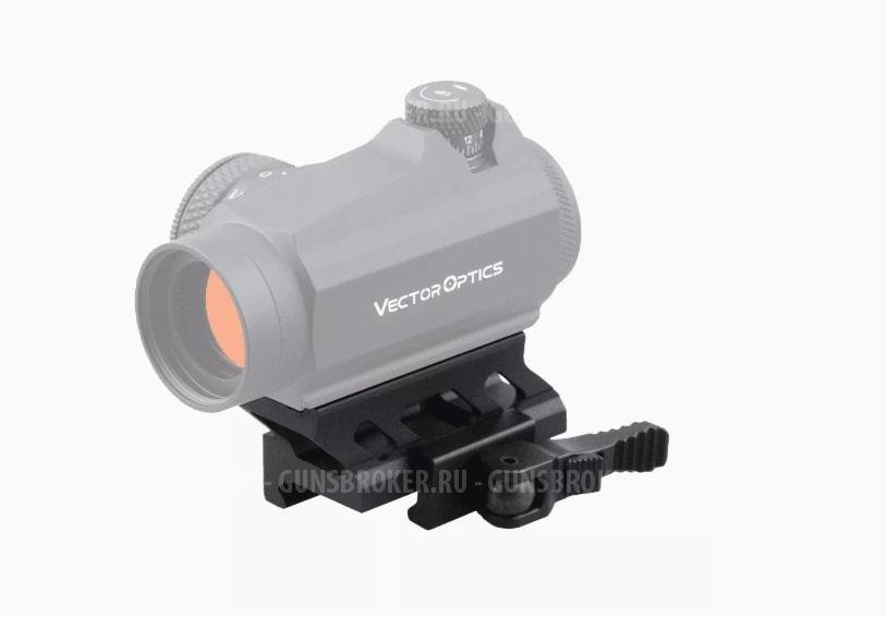 Быстросъемный кронштейн Vector Optics Picatinny Riser QD (MAV-QD10)