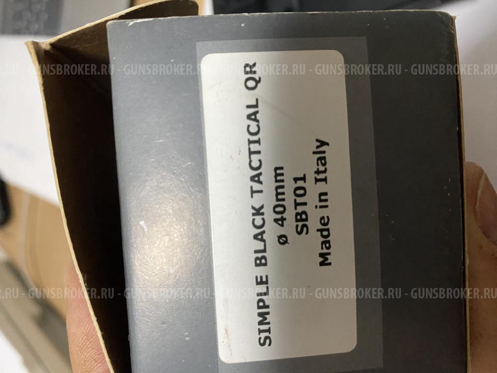 Быстросъемный моноблок Contessa Black Tactical QR, кольца 40 мм