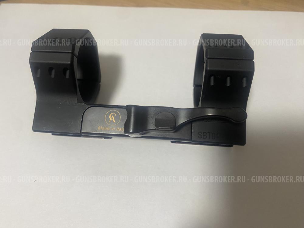 Быстросъемный моноблок Contessa Black Tactical QR, кольца 40 мм