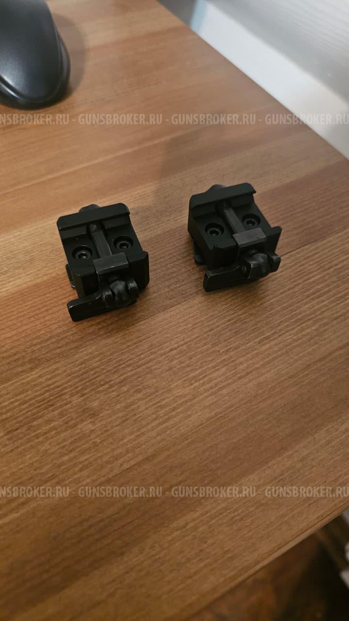 Быстросъемный переходник MAKuick3 с Weaver на шину Swarovski (SR) BH=8мм (арт.5263-6008)