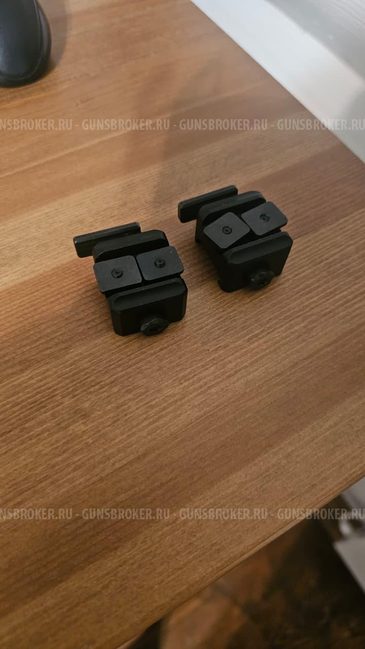 Быстросъемный переходник MAKuick3 с Weaver на шину Swarovski (SR) BH=8мм (арт.5263-6008)