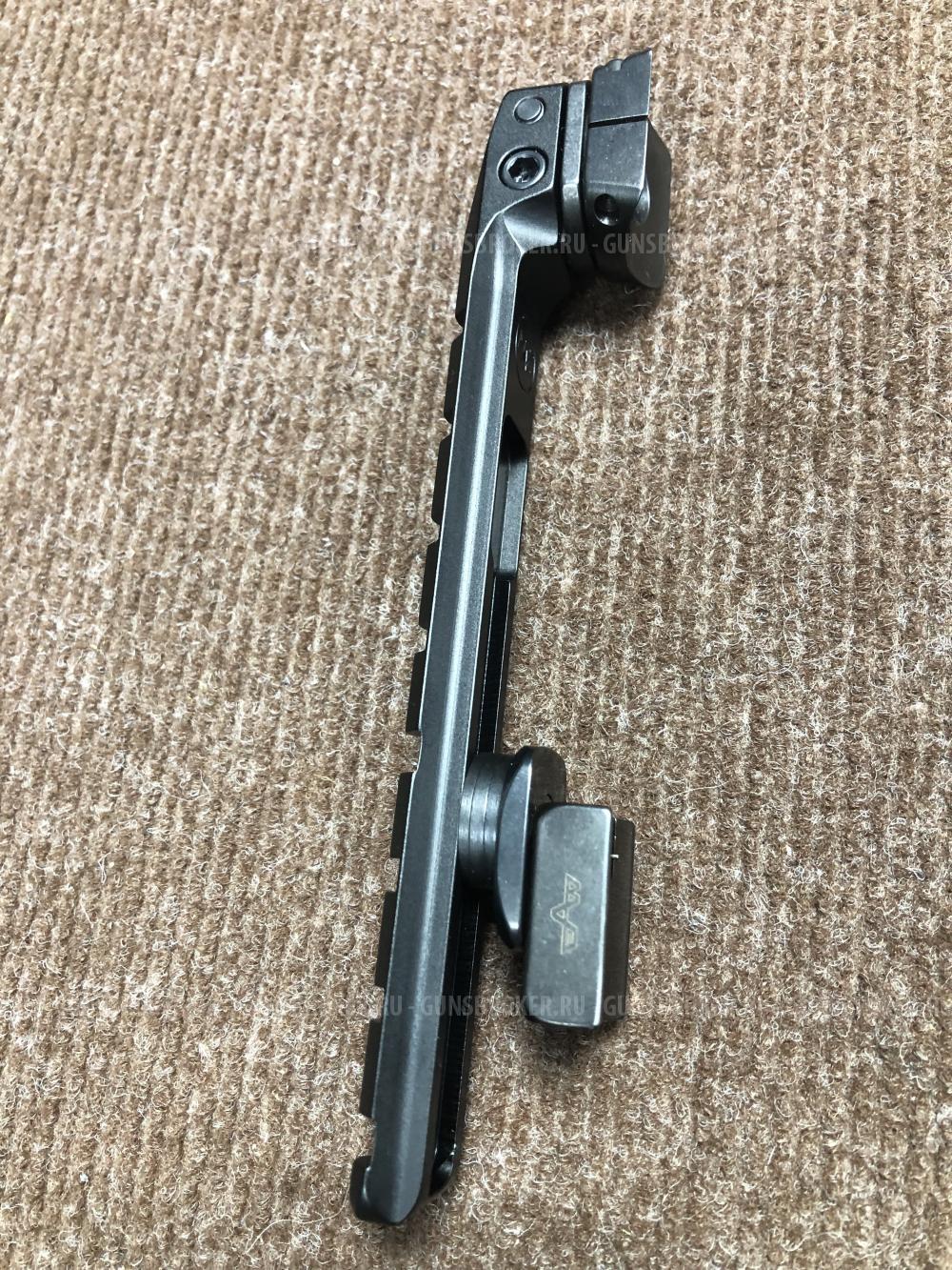Быстросъемный поворотный кронштейн MAK Picatinny/Weaver с основанием , Browning/Benelli
