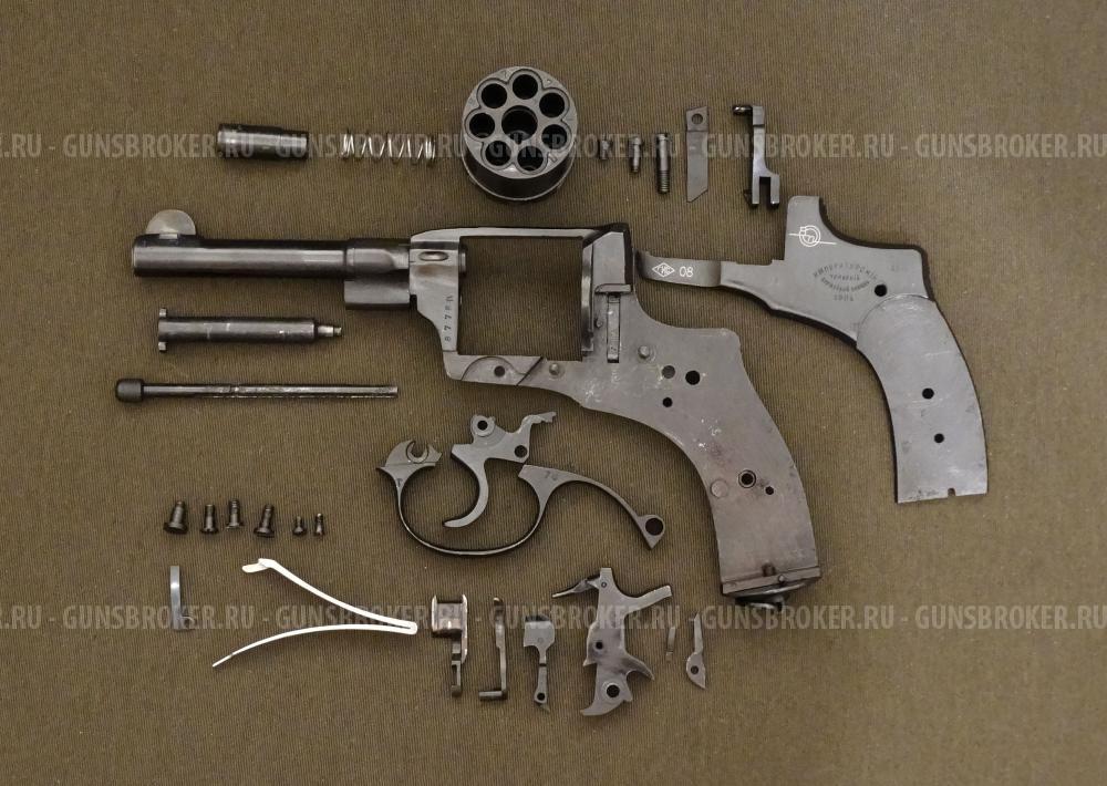 Царский Наган 1904 года, револьвер сигнальный «Блеф»
