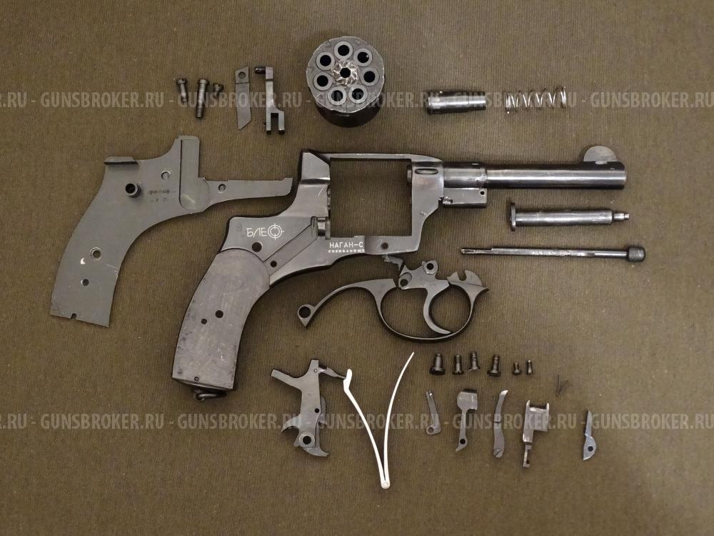Царский Наган 1904 года, револьвер сигнальный «Блеф»