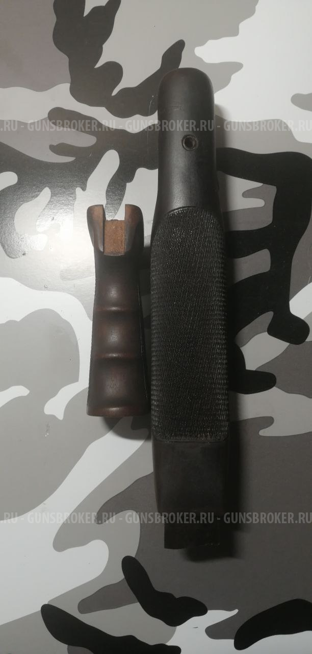 Цевье и эргономичная рукоятка (орех) к сайге 410