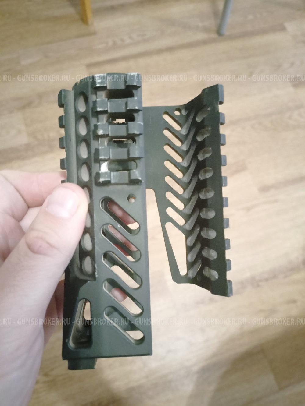 Цевье и планка над газовой трубкой zenitco (Зенит) для Акс-74у Б11-Б12