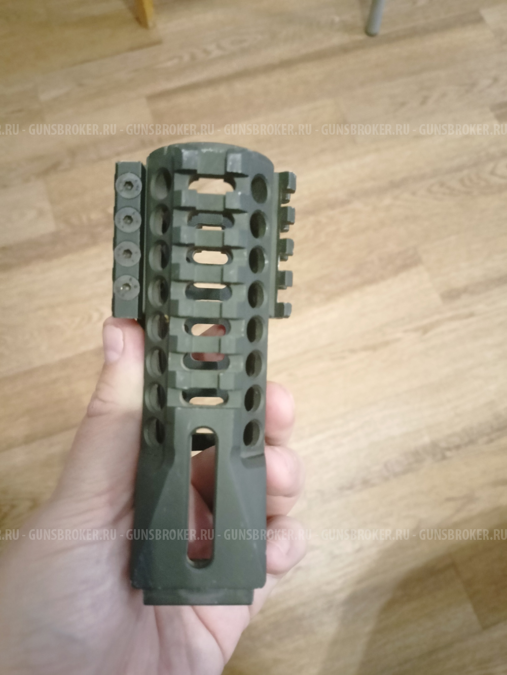 Цевье и планка над газовой трубкой zenitco (Зенит) для Акс-74у Б11-Б12