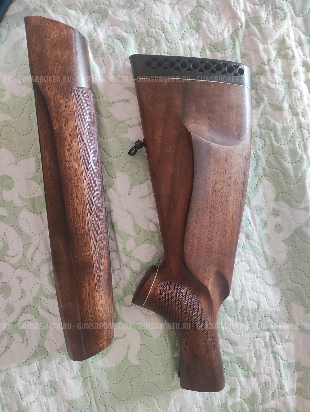Цевьё и приклад на МР 155 дерево