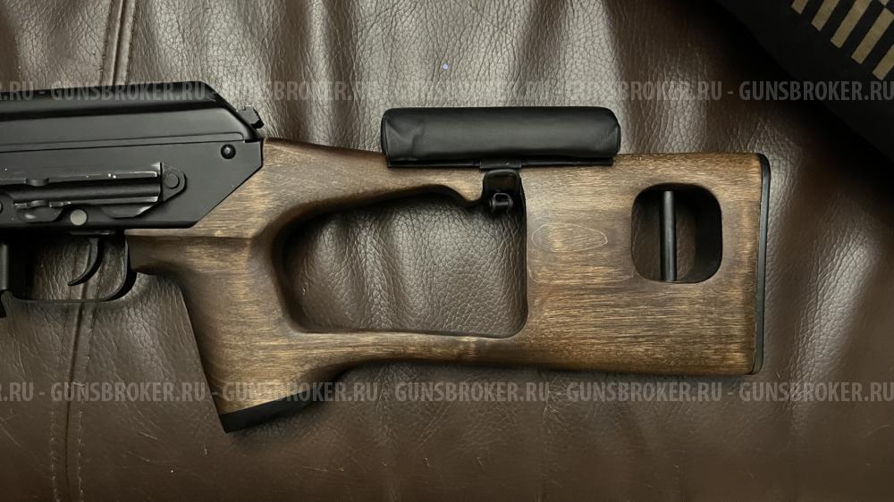 Цевье и приклад по типу СВД Вепрь .223 (сок-97)