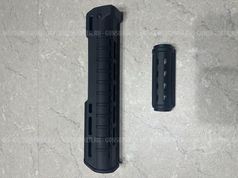 Цевье Magpul ZHUKOV HAND GUARD для AK47/AK74, Черный, MAG 586 BLK