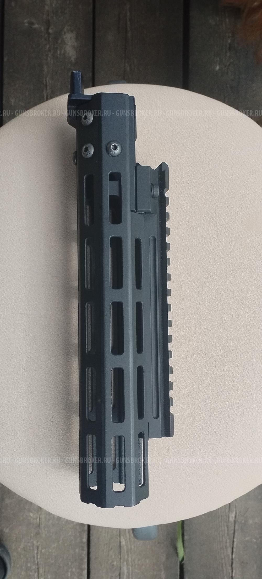 Цевье SAG МК1 5 M-Lok без выреза под оковку для АК, Сайга, ВПО-136/209 + 2 планки SAG, 1 п