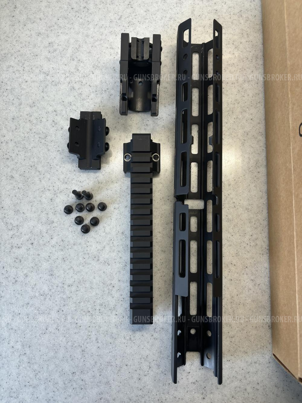 Цевье SAG МК1 7 M-Lok со съемной планкой для АК, Сайга, ВПО-139/209