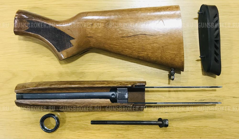 Цевьё со слайдером/трубка с тягами и приклад на Mossberg 500 и Maverick 88