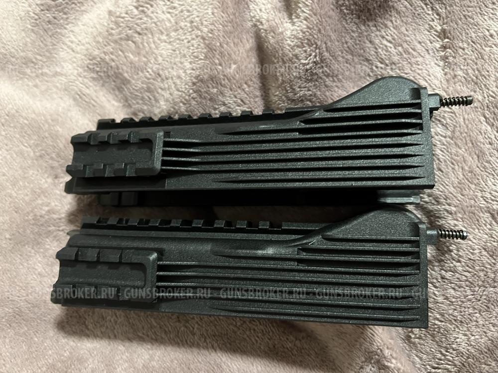 Цевьё с планками вивер на Сайгу 12К исп.030, 033, Сайгу 308