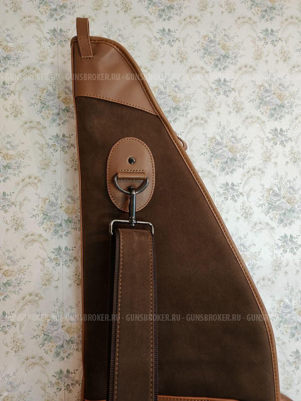 Чехол Blaser B Twill/Leather 110см коричневый
