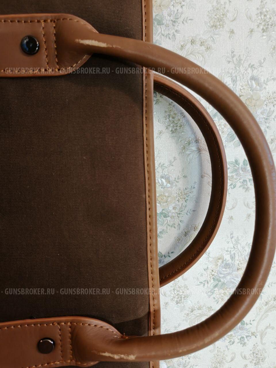 Чехол Blaser B Twill/Leather 110см коричневый