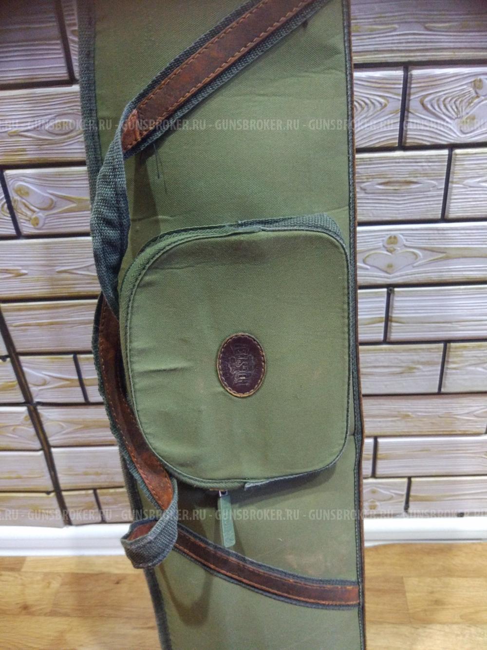 Чехол для ружья кожа с брезентом Германия