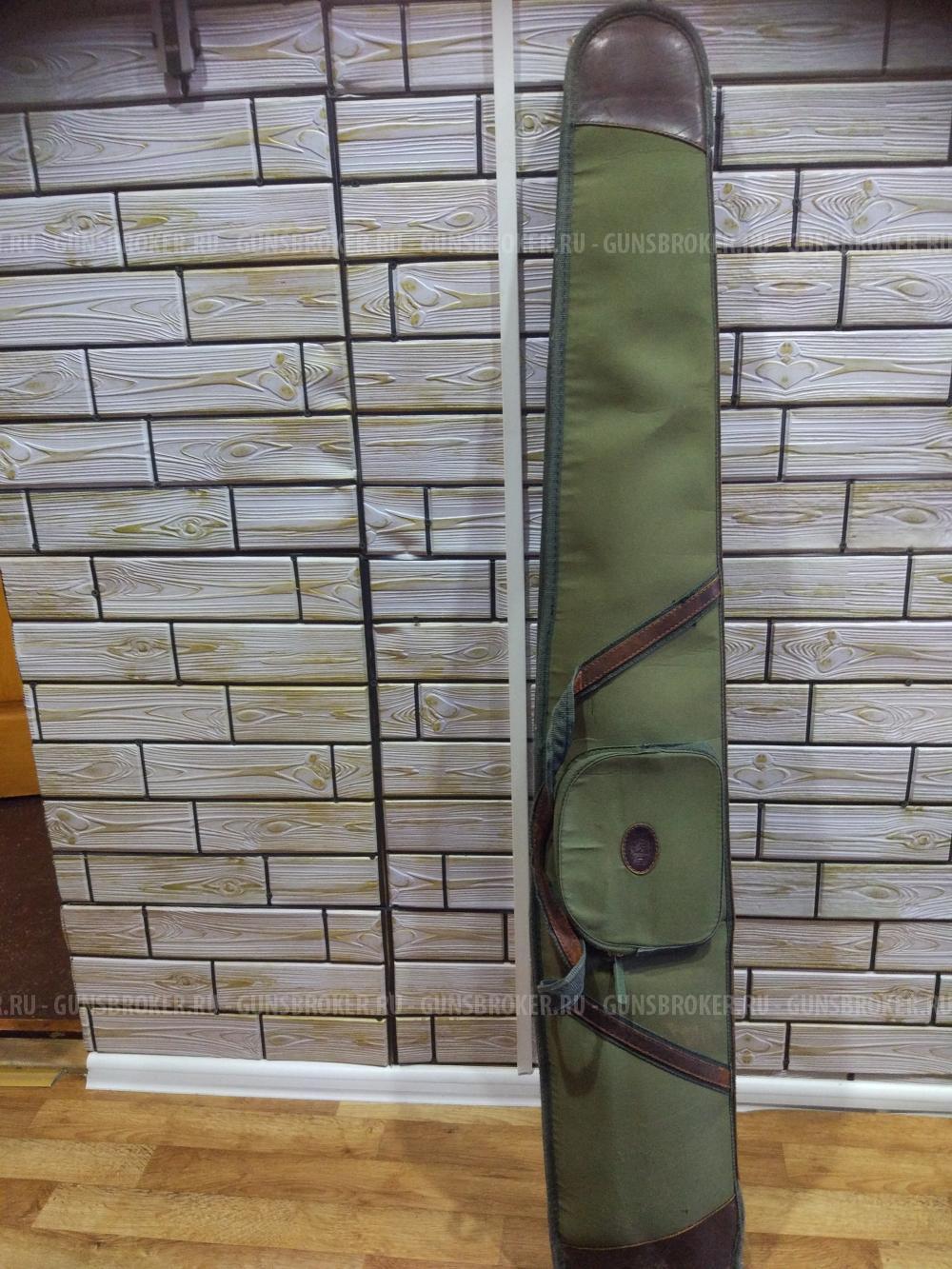 Чехол для ружья кожа с брезентом Германия