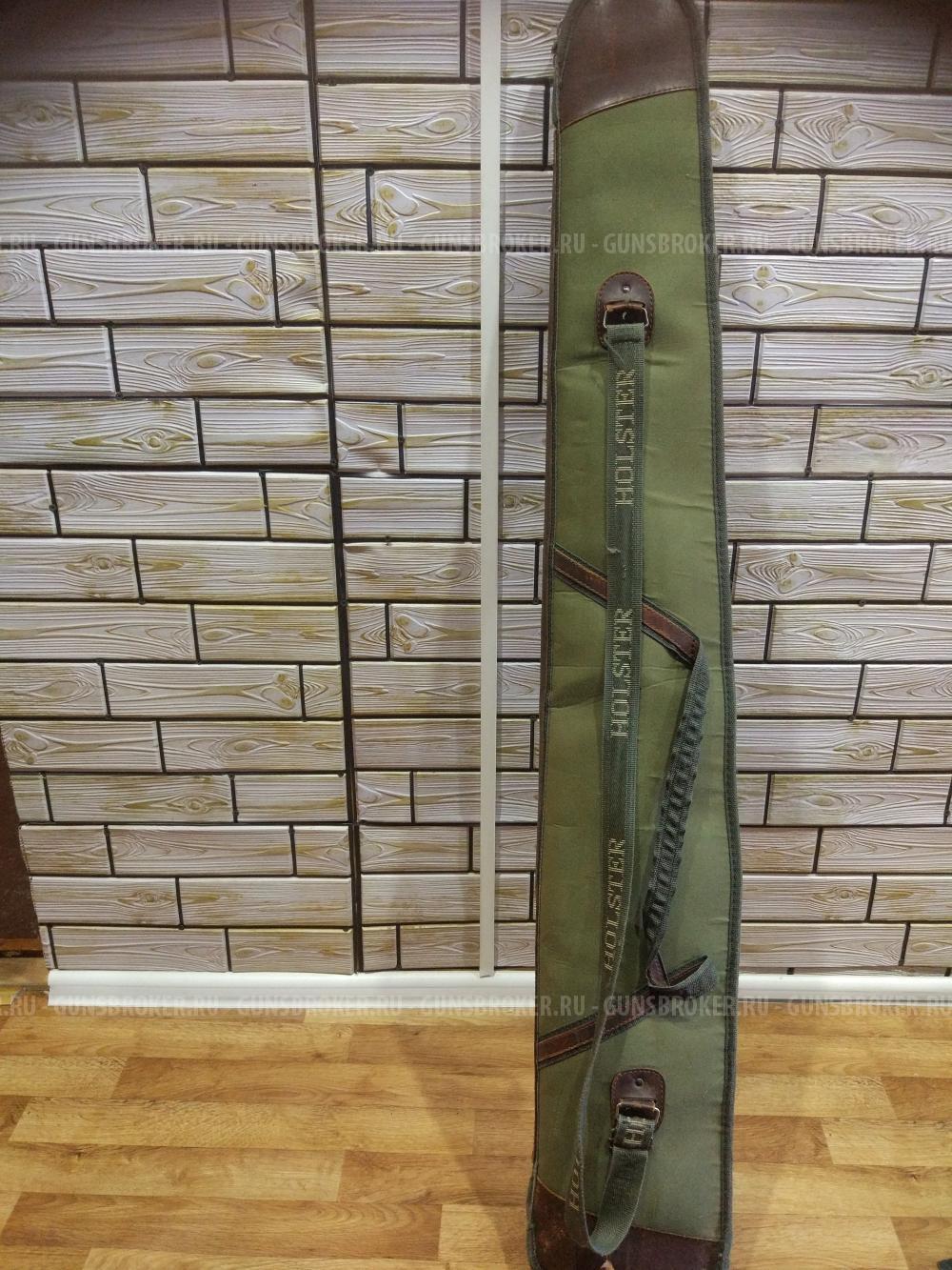Чехол для ружья кожа с брезентом Германия