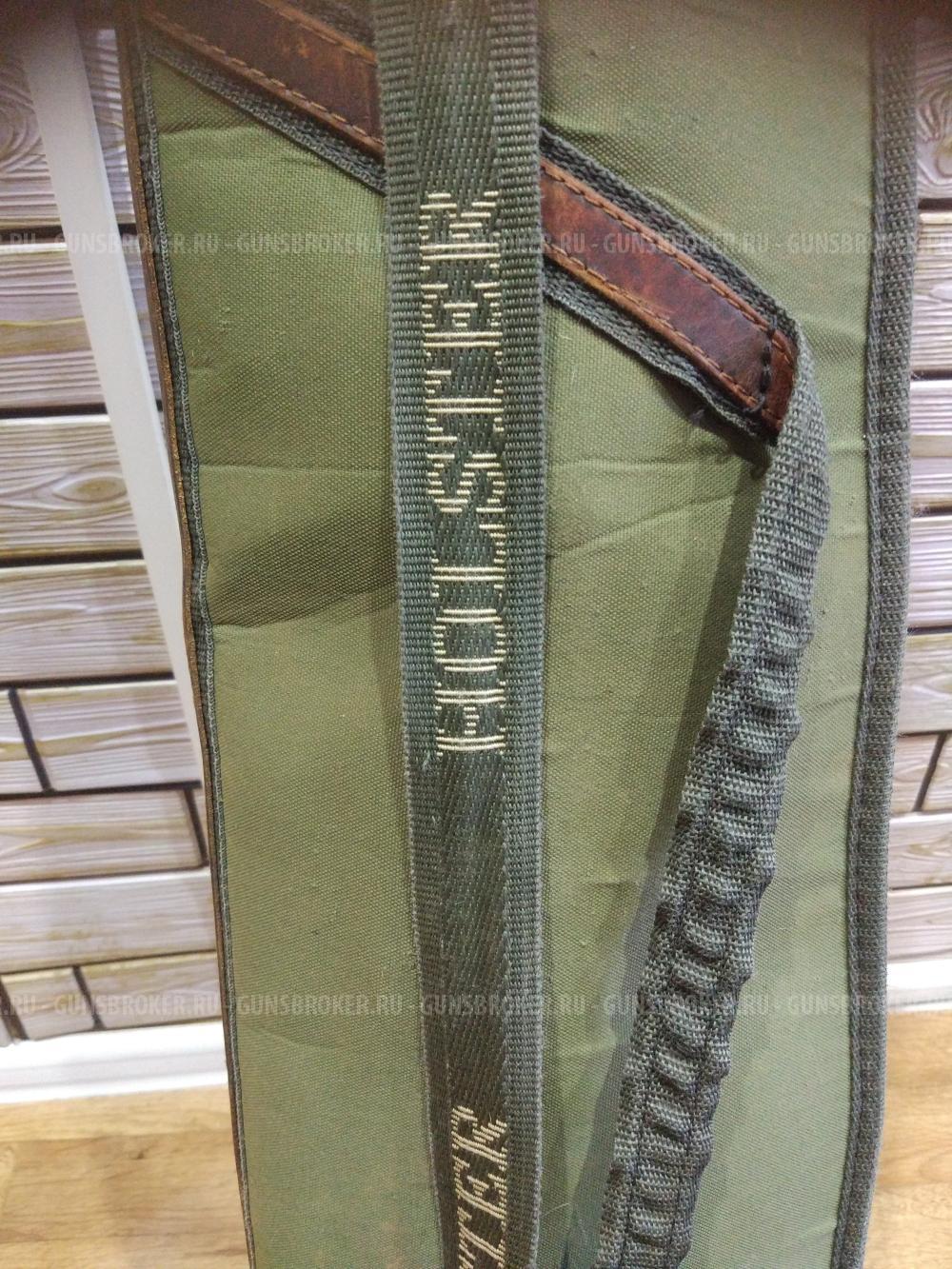 Чехол для ружья кожа с брезентом Германия