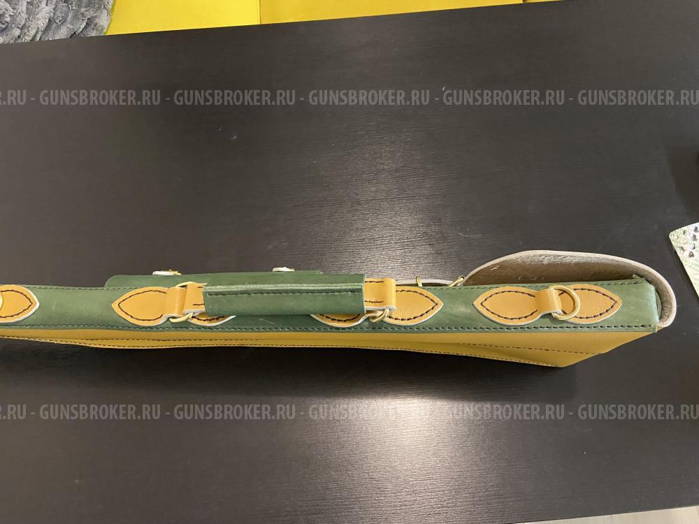 Чехол для ружья кожаный ручной работы