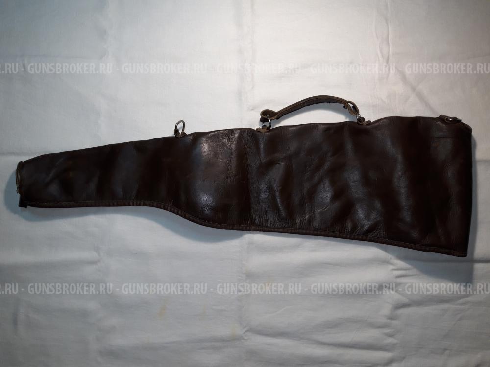 ЧЕХОЛ КОЖАНЫЙ ОХОТНИЧЬЕГО РУЖЬЯ 