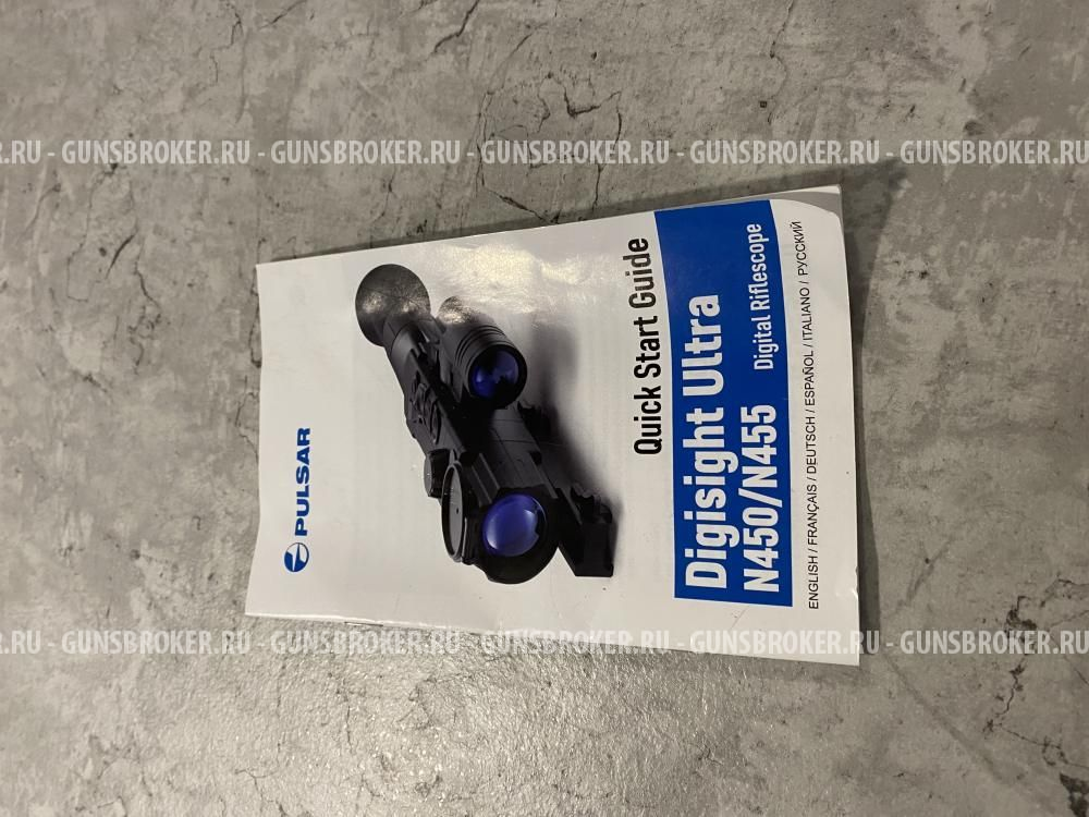 Цифровой ночной прицел PULSAR DIGISIGHT ULTRA N455