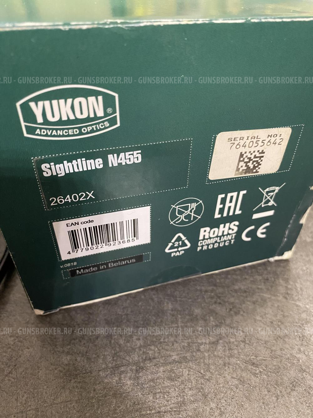 Цифровой ночной прицел Yukon Sightline N455