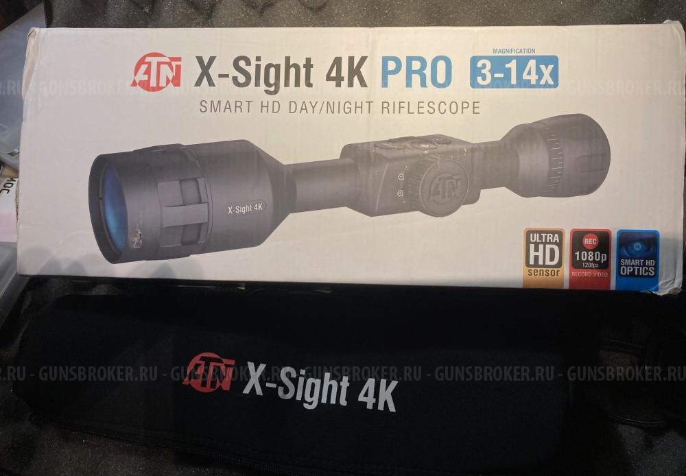 Цифровой прицел ATN X-Sight 4K Pro 3-14x (день/ночь) 