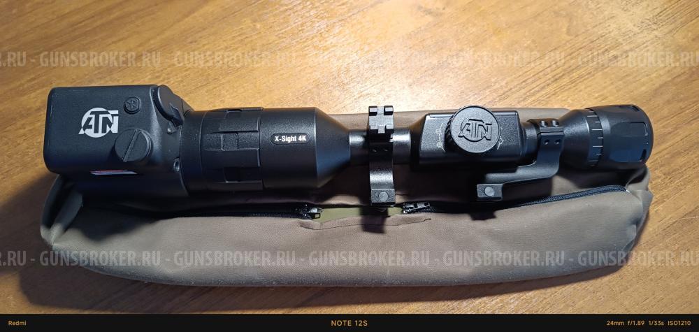 Цифровой прицел ATN X-Sight 4K Pro 3-14x + ABL 1500