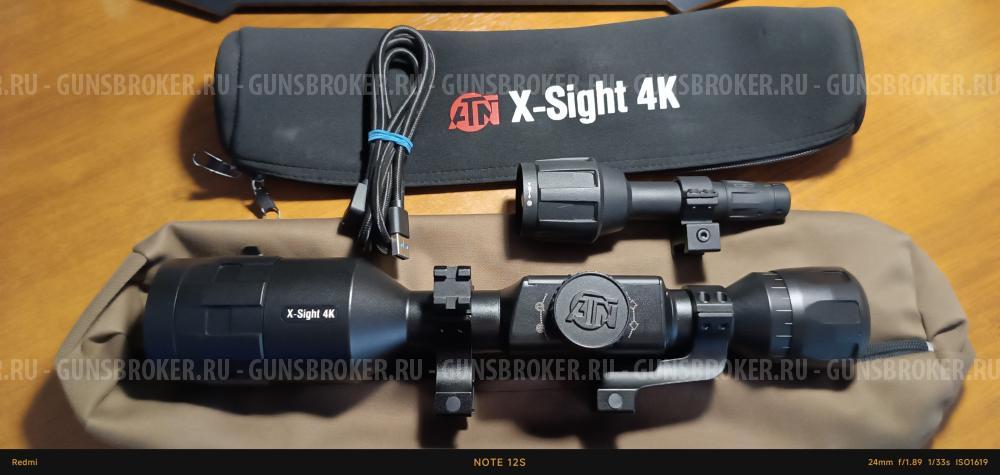 Цифровой прицел ATN X-Sight 4K Pro 3-14x + ABL 1500
