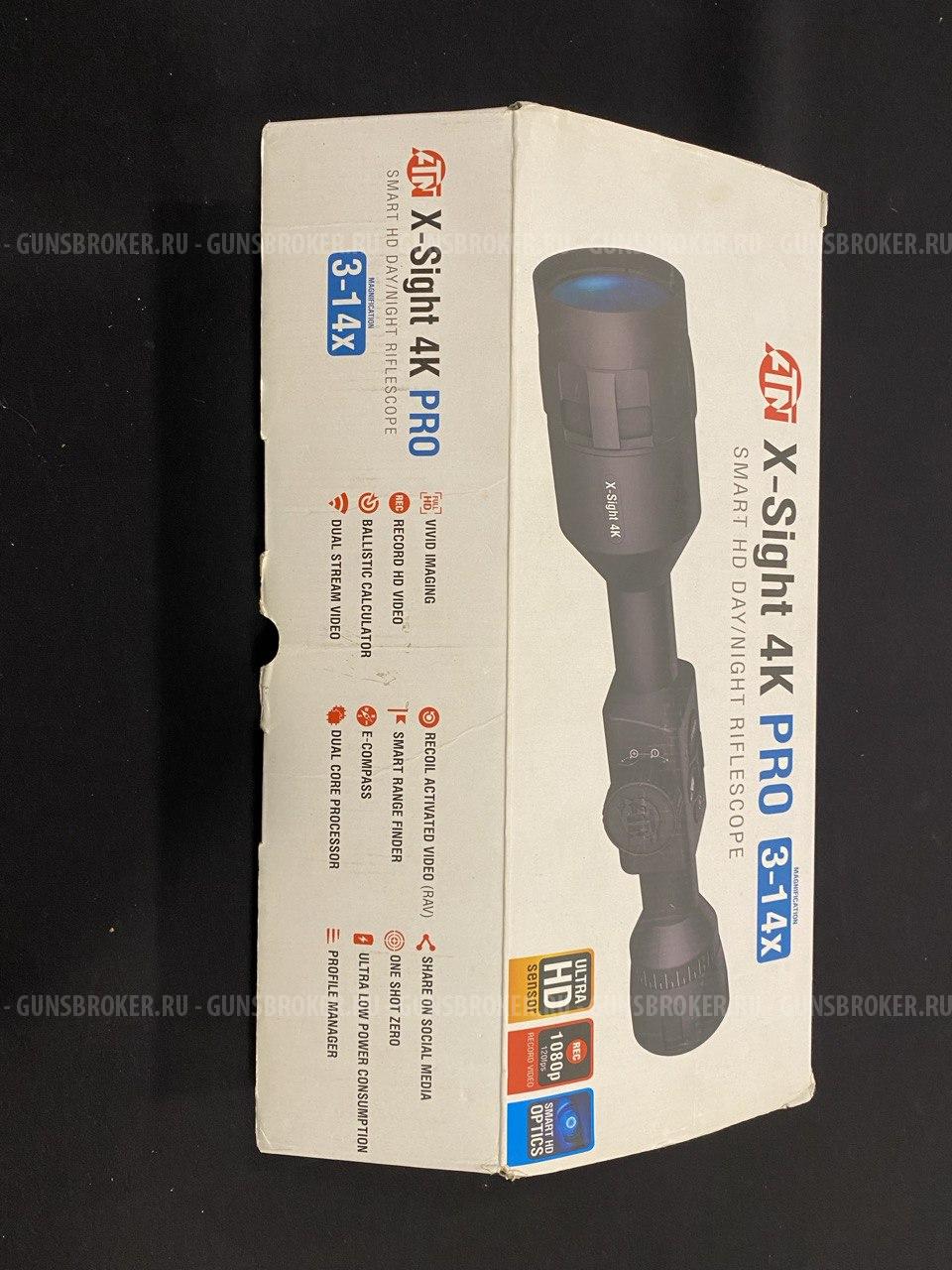 Цифровой прицел ATN X-SIGHT 4K PRO 3-14X 