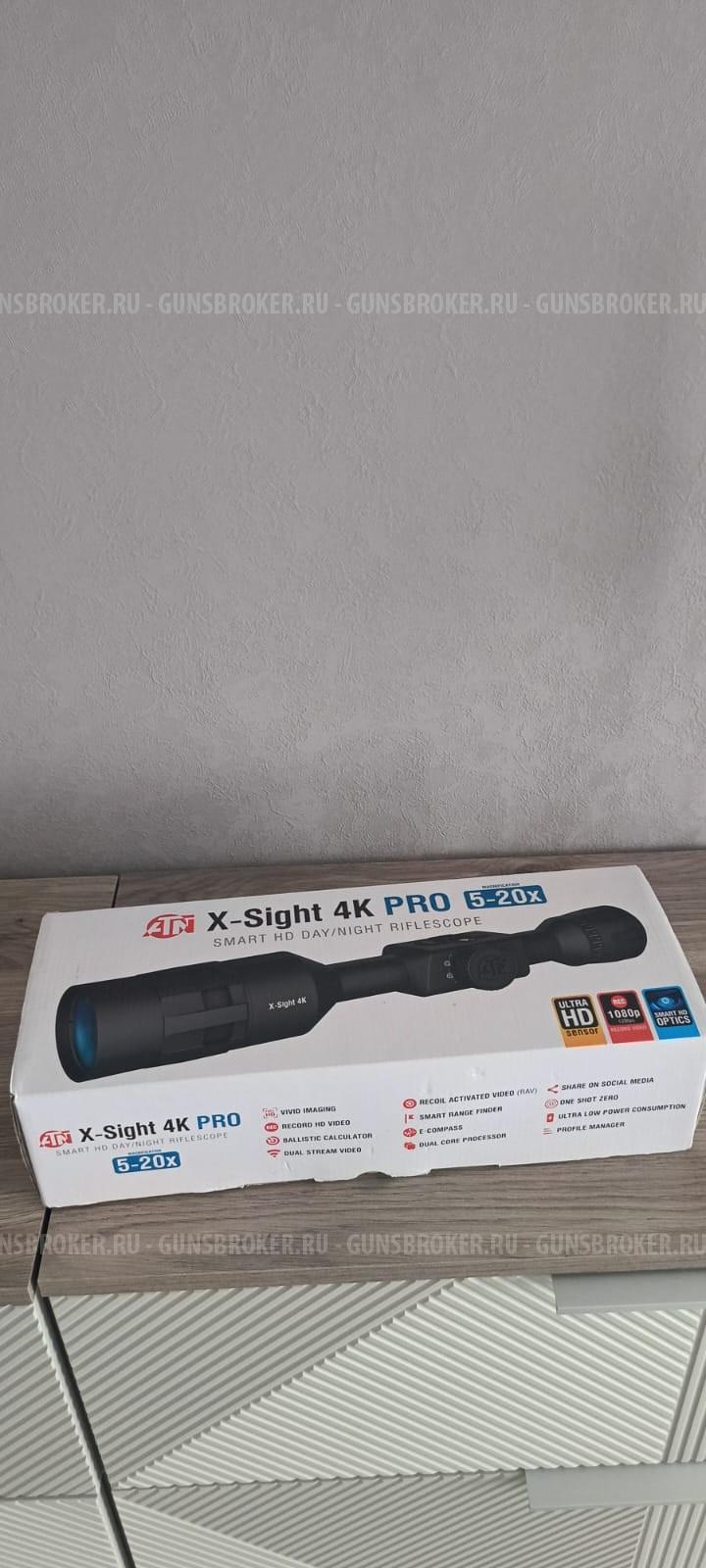 Цифровой прицел ATN X-SIGHT 4k Pro 5-20x день/ночь