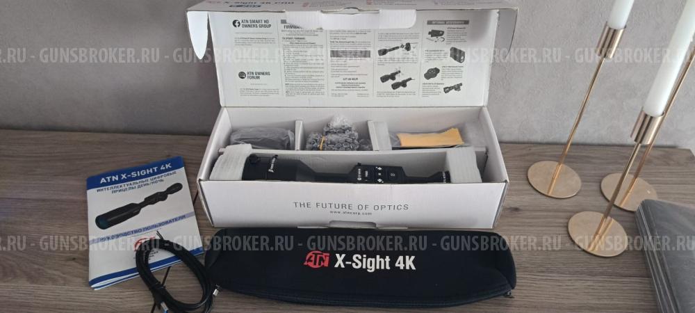 Цифровой прицел ATN X-SIGHT 4k Pro 5-20x день/ночь