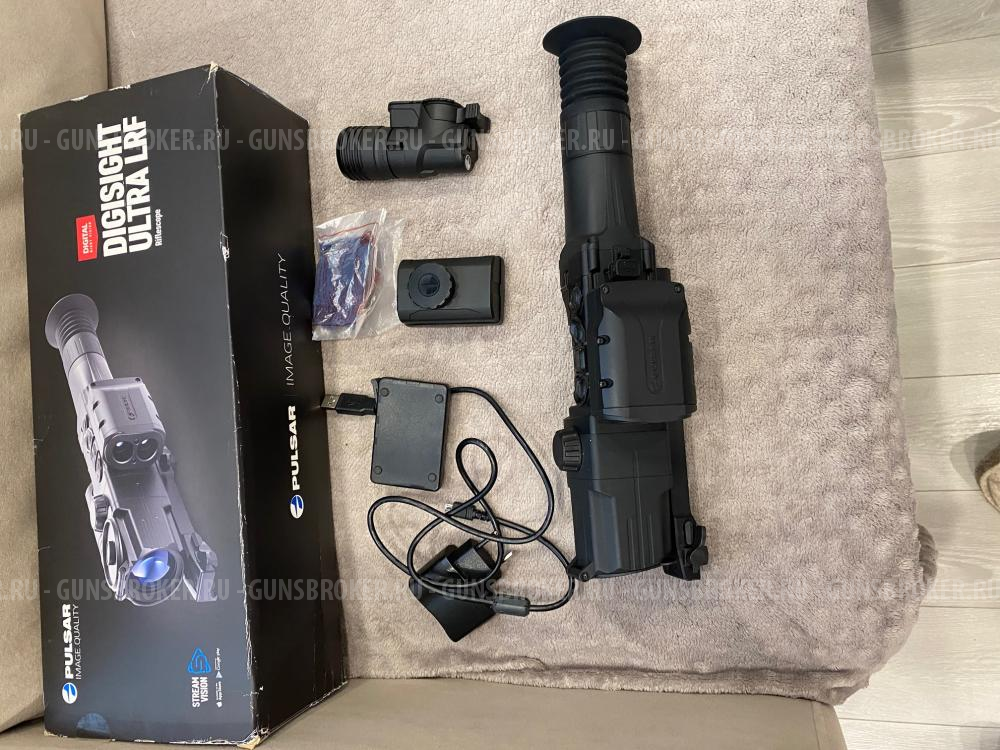 Цифровой прицел день-ночь с лазерным дальномером PULSAR DIGISIGHT ULTRA N455 LRF
