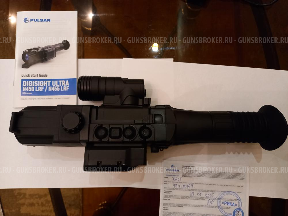 Цифровой прицел ночного видения PULSAR DIGISIGHT ULTRA N450 LRF/ N455 LRF