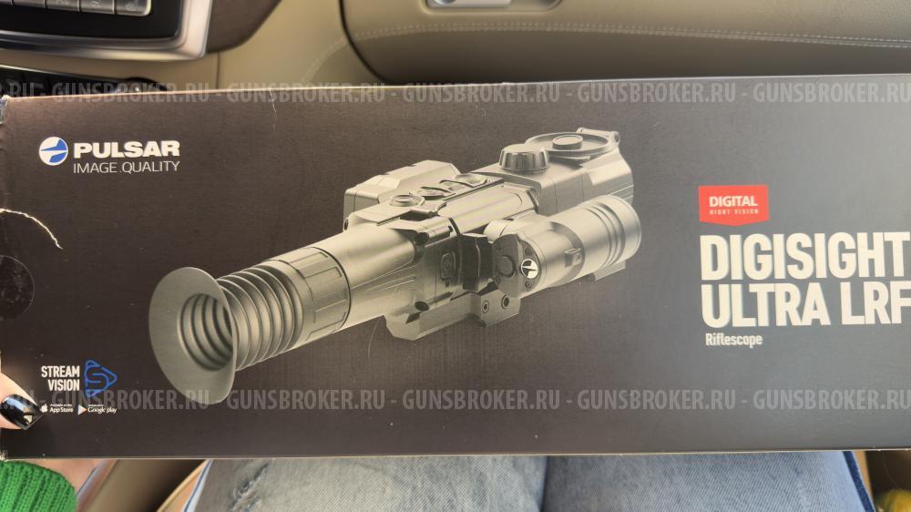 Цифровой прицел ночного видения Pulsar Digisight Ultra N455 LRF с лазерным дальномером 