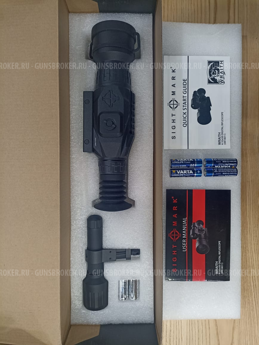 Цифровой прицел Sightmark Wraith HD 4-32x50 Weaver