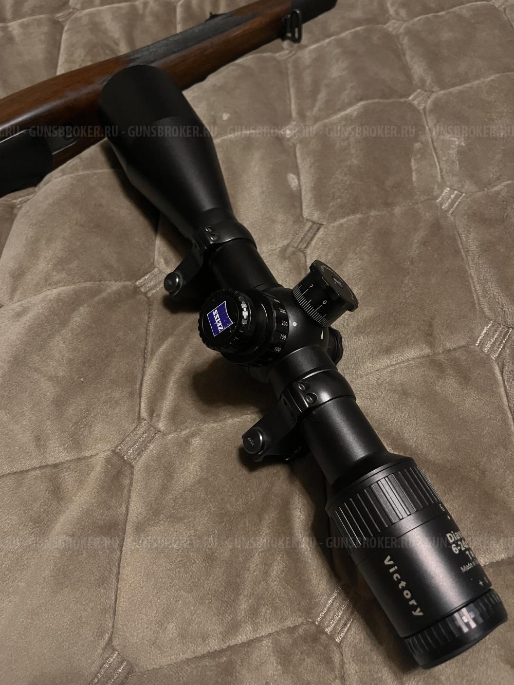 Classic Mannlicher engraving Gold с оптикой Zeiss Victory Diavari 6-24x56.